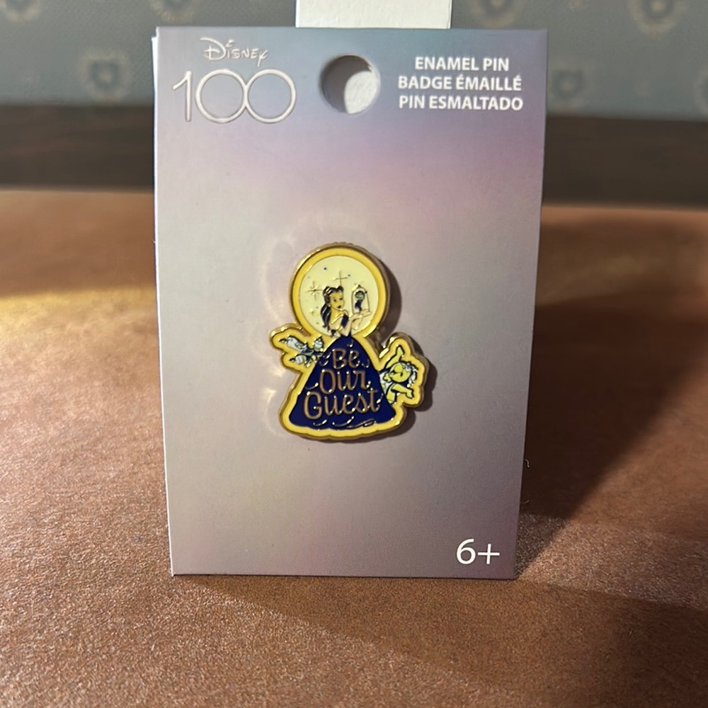 Disney 'Be Our Guest' Enamel Pin